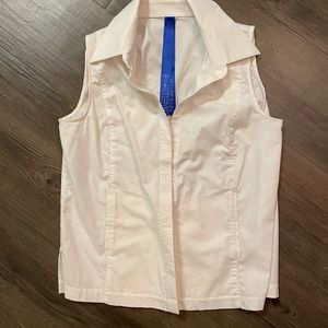 Kit & Ace sleeveless blouse white